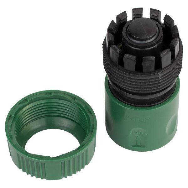 Коннектор 1/2" быстросъемный аквастоп для шланга 3/4" (ABS) GRAD (5016125) SG-5016125 фото