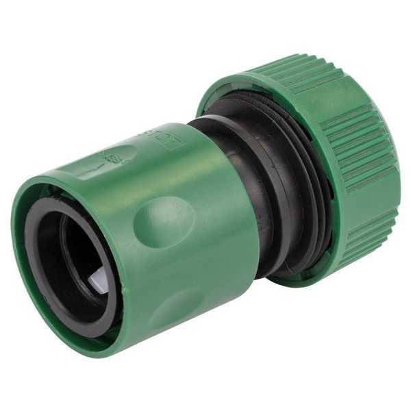 Коннектор 1/2" быстросъемный аквастоп для шланга 3/4" (ABS) GRAD (5016125) SG-5016125 фото
