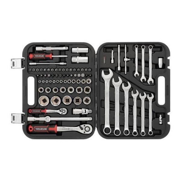 Набір інструментів 1/2 "& 1/4", 82ед., Cr-V STORM INTERTOOL ET-8082 ET-8082 фото