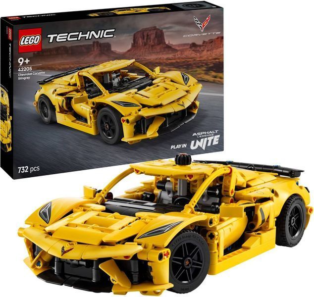 LEGO 42205 Technic Chevrolet Corvette Stingray 42205 фото
