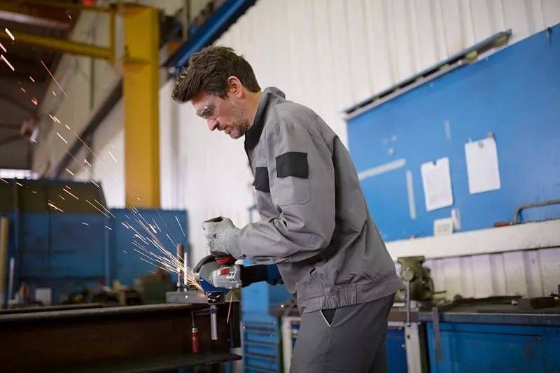 Шлифмашина угловая Bosch GWS 17-125 Professional 125мм 1700Вт (0.601.7D0.200) 0.601.7D0.200 фото