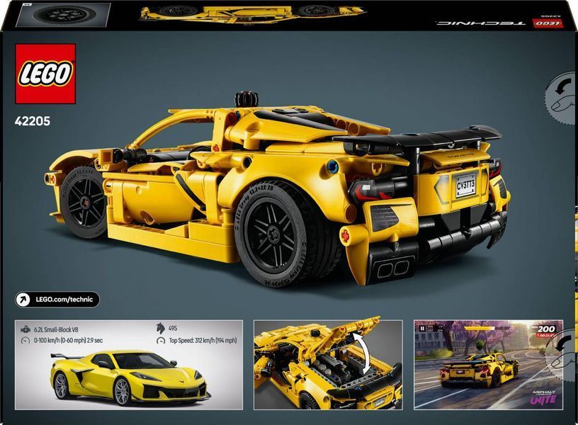 LEGO 42205 Technic Chevrolet Corvette Stingray 42205 фото