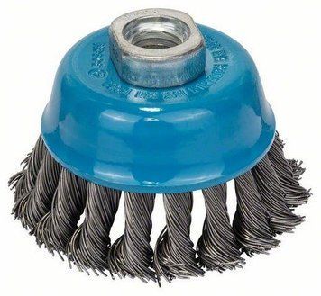 Щітка чашкова Bosch Professional сталь 75мм 0.5мм M14 1.608.622.029 фото
