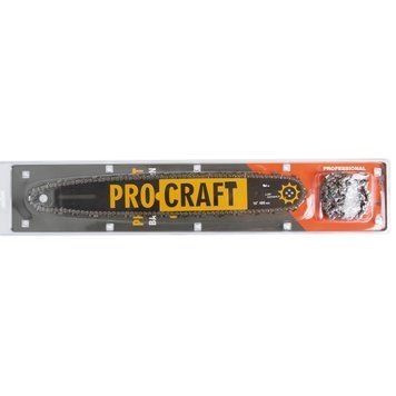 Комплект із шини та ланцюга Procraft CH16-325 (2 ланцюги та 1 шина) PC-CH16-325 (FULL) фото
