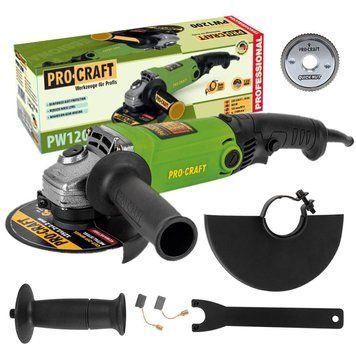 Кутошліфувальна машина Procraft PW1200 125 мм PC-001200 фото
