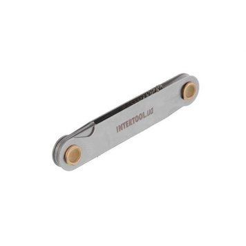 Резьбомір метричний 12од (0,5-3,0) INTERTOOL SD-8400 SD-8400 фото