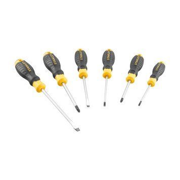 Набор из шести отверток CushionGrip STANLEY STHT16165-0 STHT16165-0 фото