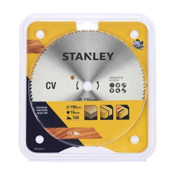 Диск пилковий CV STANLEY STA10215 STA10215 фото