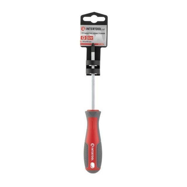 Викруткa PZ1 * 100 мм, CR-V INTERTOOL VT-3332 VT-3332 фото