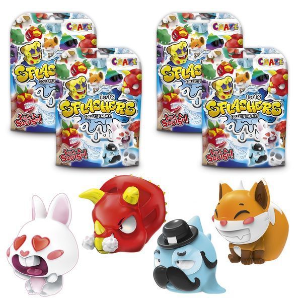 Игрушка Craze Splashers Коллекционная фигурка, прискакающая водой в ассортименте 53294 фото