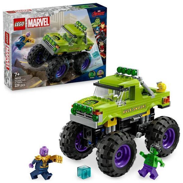 Конструктор LEGO Super Heroes Грузовик Халка против Таноса 76312 фото