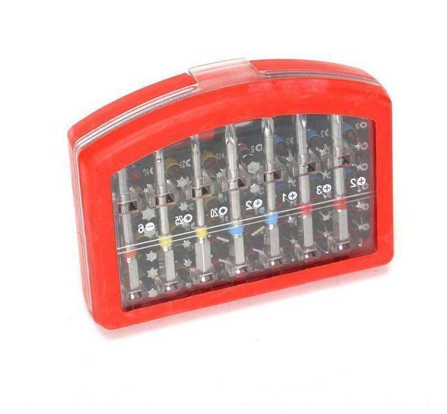 Набір біт з 56 предметів TORX, 1/4 - 25мм, 75мм TAGRED TA1206 TA1206 фото