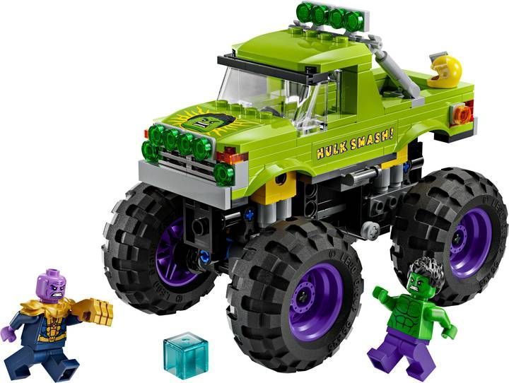Конструктор LEGO Super Heroes Грузовик Халка против Таноса 76312 фото