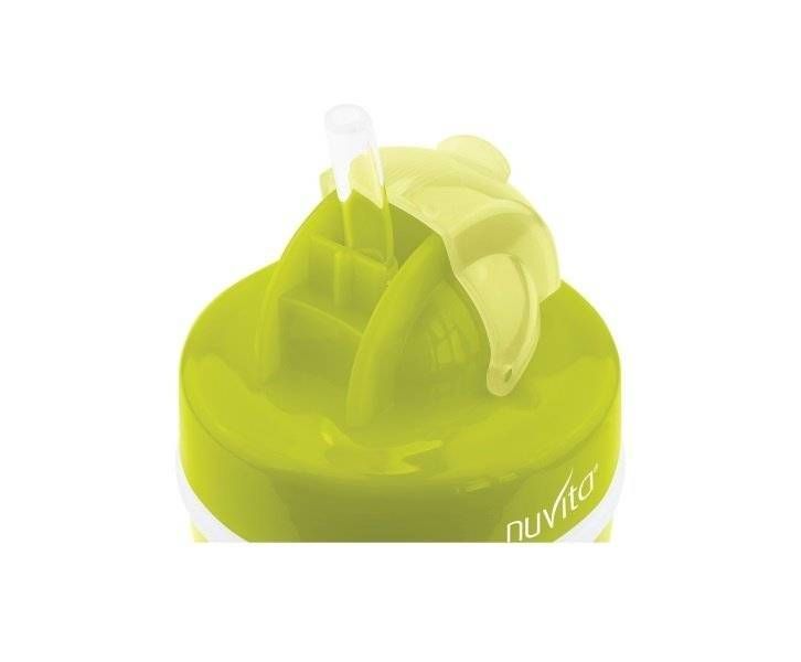 Дитячий поїльник Nuvita 18м + 200мл. з трубочкою Салатовий (NV1436Lime) NV1436Lime фото