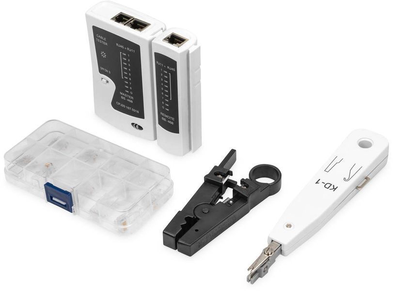 Набір інструментів DIGITUS Network Tool Set Plus (DN-94027) DN-94027 фото