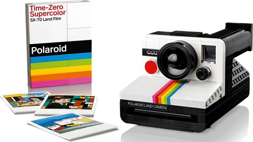 Конструктор LEGO Ideas Фотоапарат Polaroid OneStep SX-70 516 деталей (21345) 21345- фото