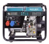 Генератор дизельный Konner&Sohnen KS 9100HDE-1/3 ATSR (EURO V), 230/400В, 6.5/6.0кВт, 7.5/7.0кВт, 1/3Фазы, АВР(ATS), электростартер, 122кг KS9100HDE-1/3ATSR фото