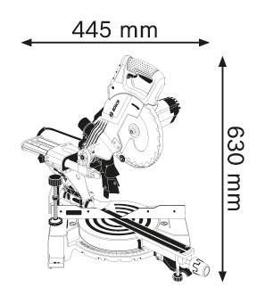 Торцовочная пила Bosch GCM 800 SJ (0.601.B19.000) 0.601.B19.000 фото