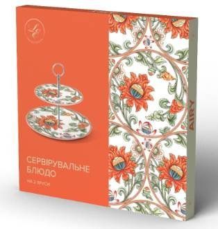 Блюдо Limited Edition AIRY /2-ярус./19,26 см в уп. (19-539) 19-539 фото