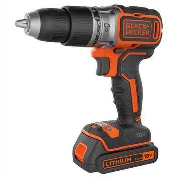 Дрель-шуруповерт аккумуляторная безщеточная ударная BLACK+DECKER BL188KB BL188KB фото