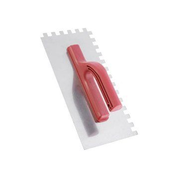 Затирачка сталева оцинкована 280*130мм, 10*10мм INTERTOOL KT-0007 KT-0007 фото