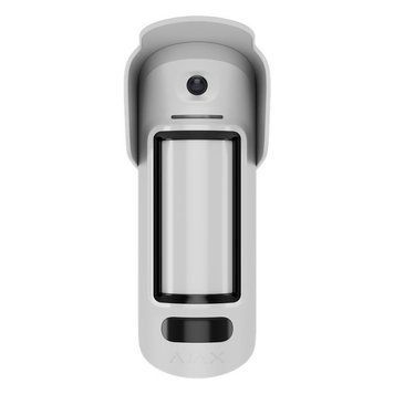 Датчик руху вуличний з можливістю встановлення на висоті Ajax MotionCam Outdoor HighMount, PhOD, Jeweler, бездротовий, білий 000049965 фото