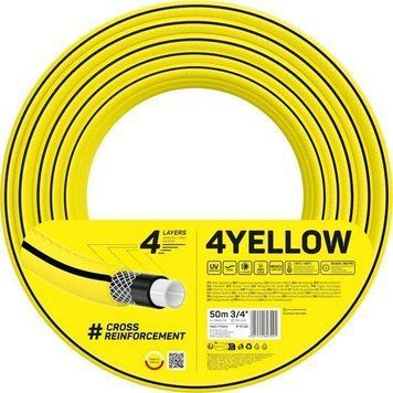Шланг садовый Cellfast 4YELLOW 3/4" 50м (10-522) 10-522 фото