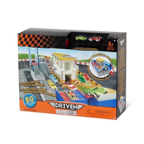 Ігровий набір DRIVEN POCKET SERIES Гоночна траса 2в1, 80 дет. (WH1108Z) WH1108Z фото
