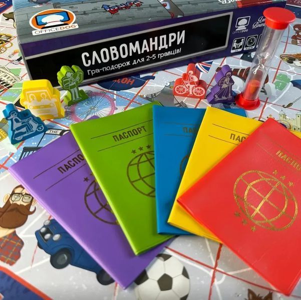 Гра настільна Lord of Boards Словомандрівники (LOB2338UA) 841333126230 фото