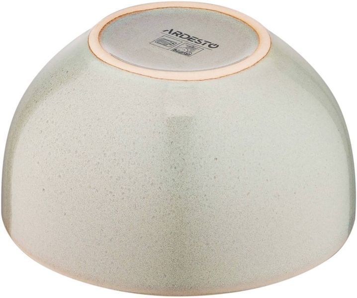 Салатник Ardesto Lecco, 14 см, серый, керамика (AR2914LRG) AR2914LRG фото