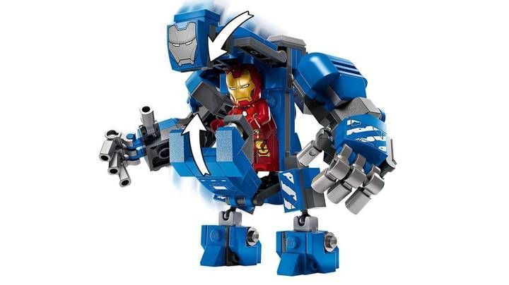 Конструктор LEGO Super Heroes Marvel Лаборатория Железного Человека: зал доспехов 384 детали (76315) 76315 фото