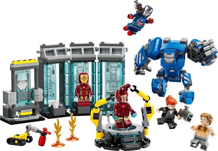 Конструктор LEGO Super Heroes Marvel Лаборатория Железного Человека: зал доспехов 384 детали (76315) 76315 фото