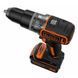 Дриль-шурупокрут акумуляторний безщітковий ударний BLACK+DECKER BL188KB BL188KB фото 4