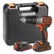 Дриль-шурупокрут акумуляторний безщітковий ударний BLACK+DECKER BL188KB BL188KB фото 3