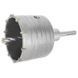 Комплект: Свердло корончастот для бетону 80 мм + Перехідник SDS Plus 100 мм INTERTOOL SD-7080 SD-7080 фото 2