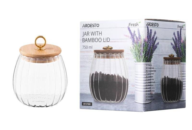 Банк для хранения Ardesto Fresh Vintage 750 мл (AR1375BV) AR1375BV фото
