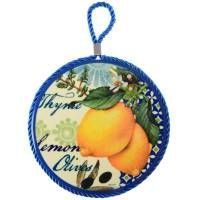 Доска разделочная Limited Edition LEMON/подставка под горячее/кругл. 16см (B160066) B160066 фото