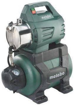 Насосная станция Metabo HWW 4500/25 Inox, 1300 Вт, 4.5 куб/час, высота подачи 48м, всасывание до 8м, ресивер 24л, 17.1кг 600972000 фото