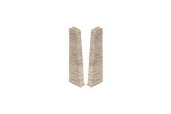 Заглушки PS для плинтуса SOFTline by Cezar 22,5x75 мм пара Заглушки Cezar [1уп=10комплектов(Л+П)=20шт] Дуб Тоскана матовый (УКТВЭД3925 90 10 00) 164810 фото