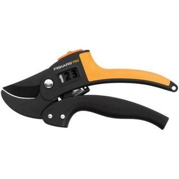 Контактний секатор із храповим механізмом PowerStep&trade; Fiskars P83 111670 (1000575) 99-00018465 фото