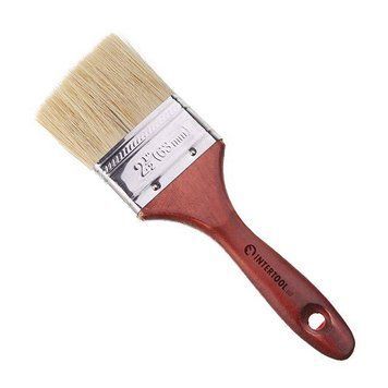 Пензель флейцевий 63x16.5x46 мм INTERTOOL KT-1063 KT-1063 фото