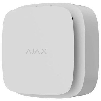 Беспроводной пожарный извещатель температуры и угарного газа Ajax FireProtect 2 RB (Heat/CO) (8EU) ASP white 99-00016469 фото