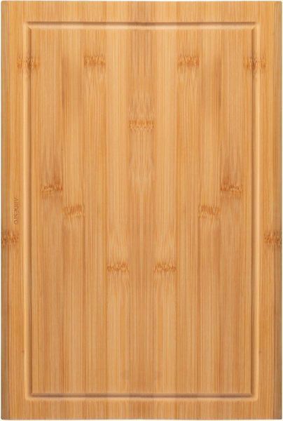 Доска кухонная с желобом Ardesto Midori, 33х22х1.5см, бамбук (AR1433BA) AR1433BA фото