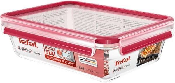 Харчовий контейнер Tefal MasterSeal Glass скло 2 л (N1041110) N1041110 фото