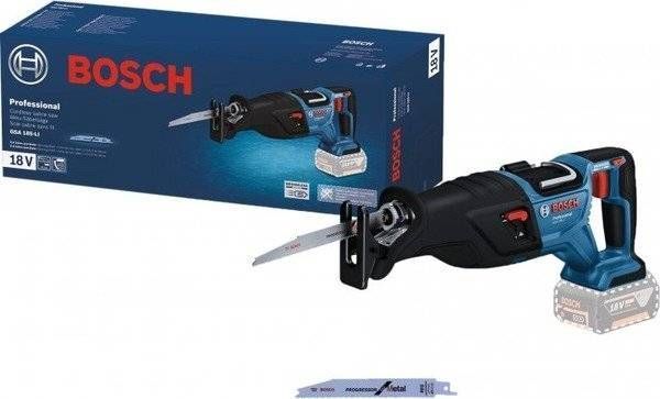 Пила сабельная аккумуляторная Bosch GSA 185-LI, 18 В, без АКБ и ЗУ (0.601.6C0.020) 0.601.6C0.020 фото