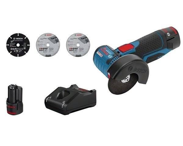 Кутова акумуляторна шліфмашина Bosch Professional GWS 12V-76 0.601.9F2.00B фото