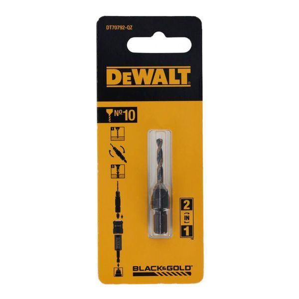 Сверло пилотное с зенкером FLIP&DRIVE №10 DeWALT DT70792 DT70792 фото