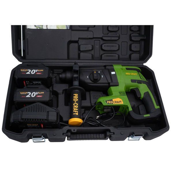 Аккумуляторный перфоратор Procraft PHA40 Кейс PC-030043 PC-030043 фото