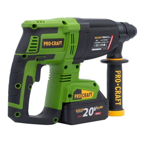Аккумуляторный перфоратор Procraft PHA40 Кейс PC-030043 PC-030043 фото