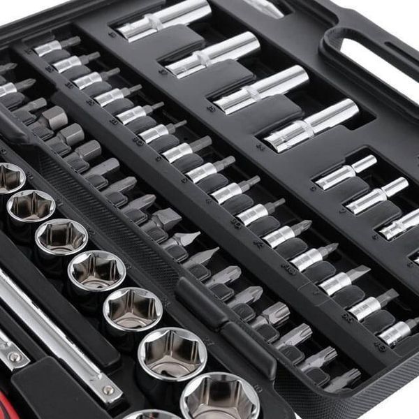Набор инструментов профессиональный, 1/2" & 1/4", 94 ед. INTERTOOL ET-6094 ET-6094 фото
